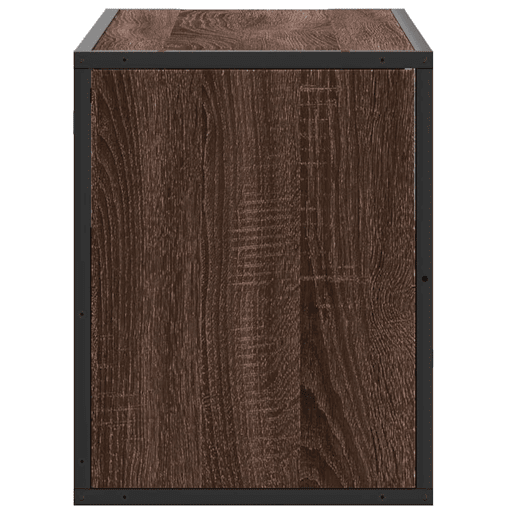 Móvel p TV, Armário de TV 80x31x39,5cm deriv. madeirametal carvalho castanho