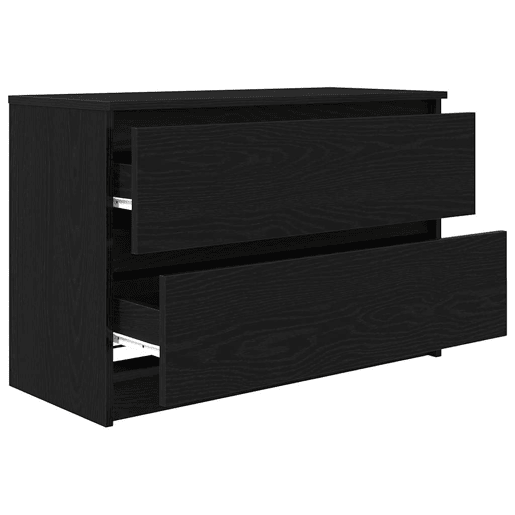 Móvel de TV - Modulo de TV - Armário de TV 80x35x54 cm derivados de madeira preto