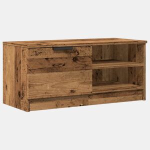 Móvel TV - Modulo de TV - Armário de TV madeira antiga 80x35x36,5 cm madeira trabalhada
