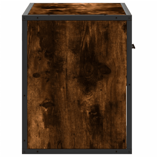 Móvel p TV, Armário de TV 60x31x39,5 cm deriv. madeirametal carvalho fumado Móvel p TV, Armário de TV 60x31x39,5 cm deriv. madeirametal carvalho fumado