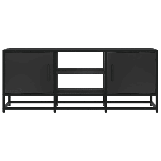 Móvel para TV - Móvel de TV - Armário de TV 100x35x41 cm derivados de madeirametal preto