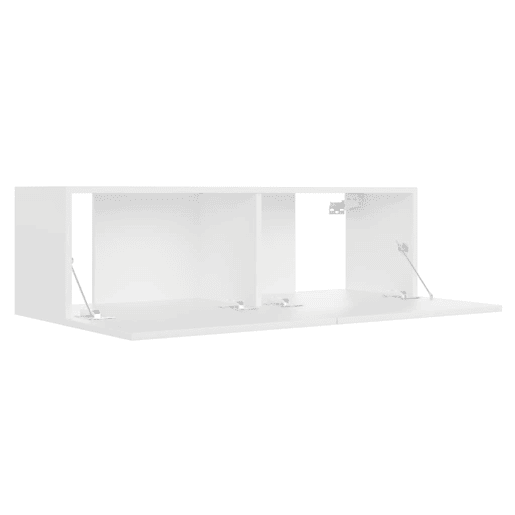 Móvel de TV - Modulo de TV - Armário de TV 100x30x30 cm derivados de madeira branco