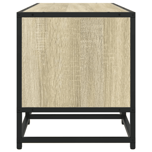Móvel p TV, Armário de TV 100x35x41 cm deriv. madeirametal carvalho sonoma