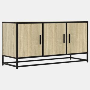 Móvel de TV - Modulo de TV - Armário de TV 100x35x50cm derivados madeirametal carvalho sonoma