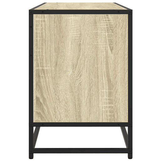 Móvel de TV - Modulo de TV - Armário de TV 100x35x50cm derivados madeirametal carvalho sonoma