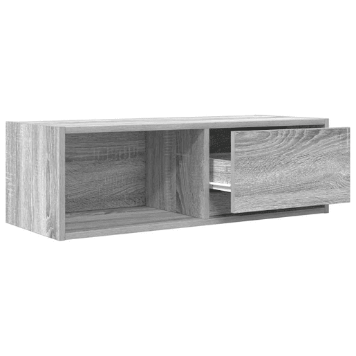 Móvel de TV - Modulo de TV - Armário de TV 80x31x25,5 cm derivados de madeira sonoma cinzento