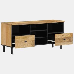Móvel de TV - Modulo de TV - Armário de TV 100x33x46 cm madeira de mangueira maciça
