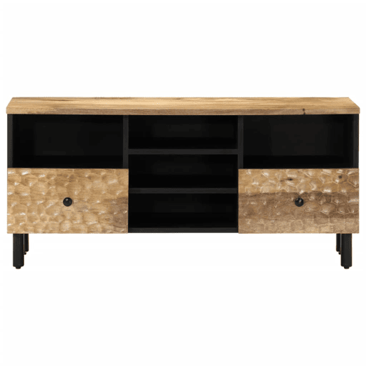 Móvel de TV - Modulo de TV - Armário de TV 100x33x46 cm madeira de mangueira maciça