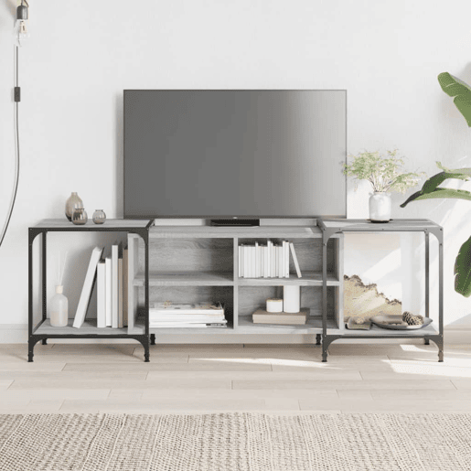 Móvel de TV - Modulo de TV - Armário de TV 153x37x50 cm derivados de madeira cinzento sonoma