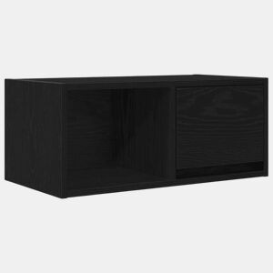 Móvel de TV - Modulo de TV - Armário de TV 60x31x25,5 cm derivados de madeira carvalho preto
