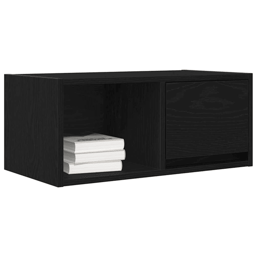 Móvel de TV - Modulo de TV - Armário de TV 60x31x25,5 cm derivados de madeira carvalho preto