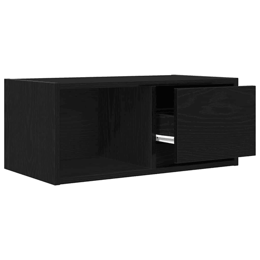 Móvel de TV - Modulo de TV - Armário de TV 60x31x25,5 cm derivados de madeira carvalho preto