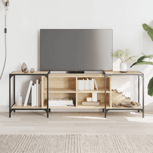 Móvel de TV - Modulo de TV - Armário de TV 153x37x50 cm derivados de madeira carvalho sonoma