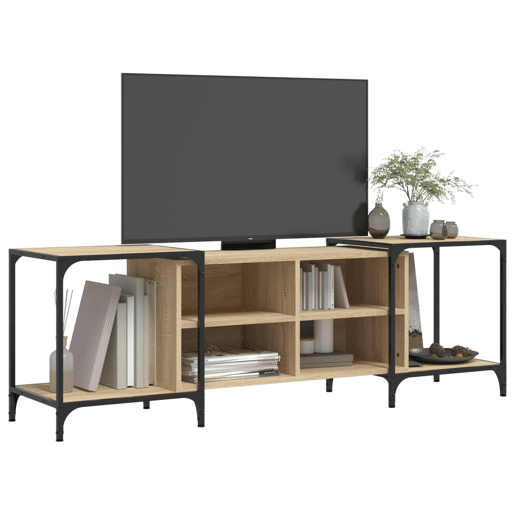 Móvel de TV - Modulo de TV - Armário de TV 153x37x50 cm derivados de madeira carvalho sonoma