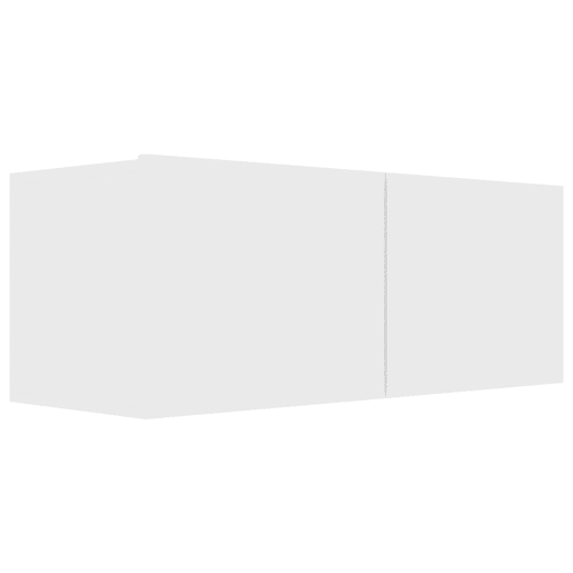 Móvel de TV - Modulo de TV - Armário de TV 80x30x30 cm derivados de madeira branco