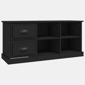 Móvel de TV - Modulo de TV - Armário de TV 102x35,5x47,5 cm derivados de madeira preto