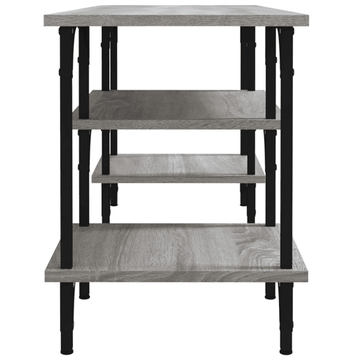 Móvel para TV - Móvel de TV - Armário de TV 102x35x45,5 cm derivados madeira cinzento sonoma