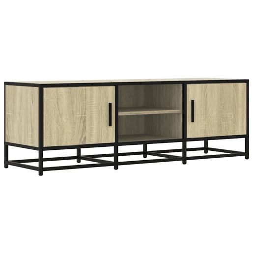 Móvel p TV, Armário de TV 120x35x41 cm deriv. madeirametal carvalho sonoma