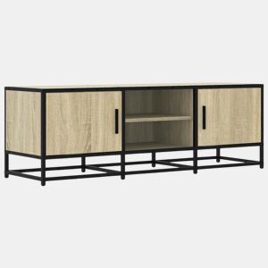 Móvel p TV, Armário de TV 120x35x41 cm deriv. madeirametal carvalho sonoma
