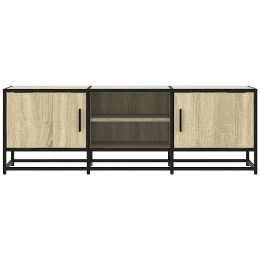 Móvel p TV, Armário de TV 120x35x41 cm deriv. madeirametal carvalho sonoma