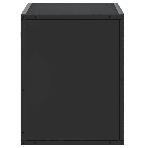 Móvel para TV - Móvel de TV - Armário de TV 60x31x39,5 cm derivados de madeirametal preto