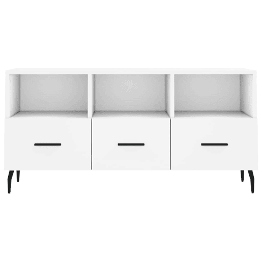 Móvel de TV - Modulo de TV - Armário de TV 102x36x50 cm derivados de madeira branco