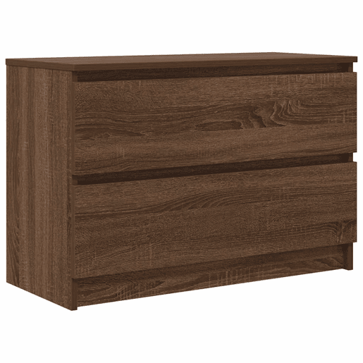 Móvel de TV - Modulo de TV - Armário de TV 80x35x54 cm derivados de madeira carvalho castanho