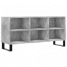 Móvel de TV - Modulo de TV - Armário de TV 103,5x30x50 cm derivados madeira cinzento cimento