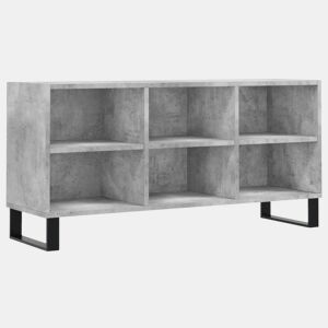 Móvel de TV - Modulo de TV - Armário de TV 103,5x30x50 cm derivados madeira cinzento cimento
