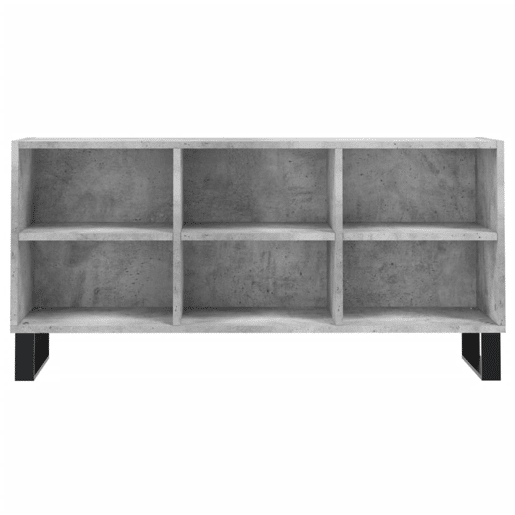 Móvel de TV - Modulo de TV - Armário de TV 103,5x30x50 cm derivados madeira cinzento cimento