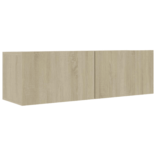 Móvel de TV - Modulo de TV - Armário de TV 100x30x30 cm derivados de madeira carvalho sonoma