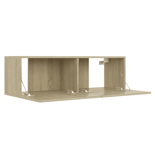 Móvel de TV - Modulo de TV - Armário de TV 100x30x30 cm derivados de madeira carvalho sonoma
