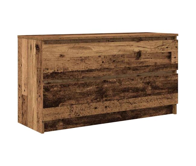 Mueble tv - mesa de tv de madera antigua 100x35x54 cm madera ingeniería