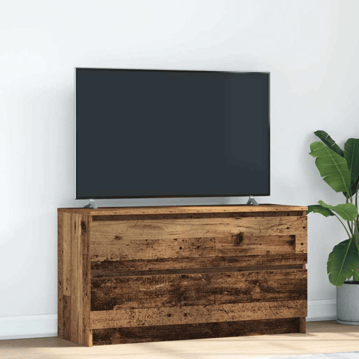 Móvel de TV - Modulo de TV - Armário de TV 100x35x54 cm madeira processada madeira velha