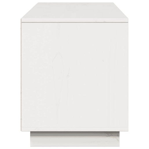 Móvel de TV - Modulo de TV - Armário de TV 156x37x45 cm madeira de pinho maciça branco