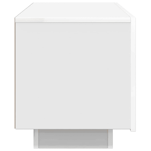 Móvel p TV, Armário de TV 100x35x40cm madeira processada branco