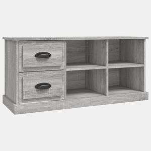 Móvel de TV - Modulo de TV - Armário de TV 102x35,5x47,5 cm derivados de madeira cinza sonoma