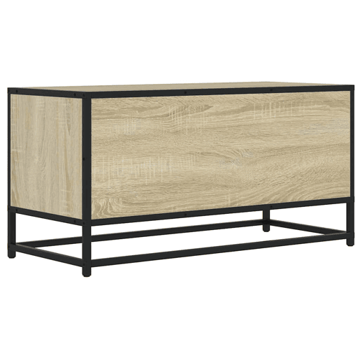 Móvel p TV, Armário de TV 80x34,5x40 cm deriv. madeirametal carvalho sonoma