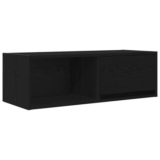 Móvel de TV - Modulo de TV - Armário de TV 80x31x25,5 cm derivados de madeira carvalho preto