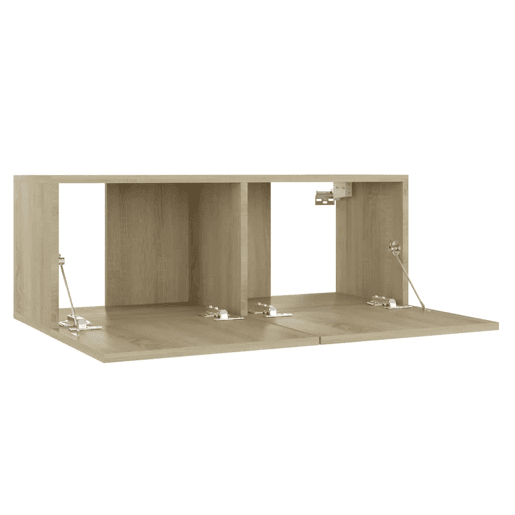 Móvel de TV - Modulo de TV - Armário de TV 80x30x30 cm derivados de madeira carvalho sonoma