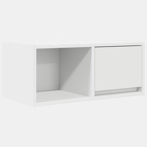 Móvel de TV - Modulo de TV - Armário de TV 60x31x25,5 cm derivados de madeira branco