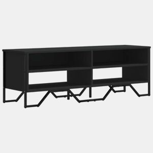 Móvel de TV - Modulo de TV - Armário de TV 122x34x41 cm derivados de madeira preto