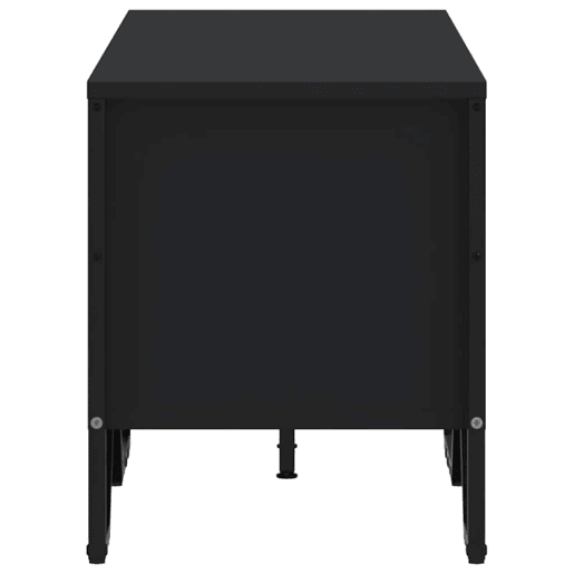 Móvel de TV - Modulo de TV - Armário de TV 122x34x41 cm derivados de madeira preto