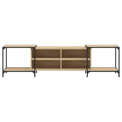 Móvel de TV - Modulo de TV - Armário de TV 203x37x50 cm derivados de madeira carvalho sonoma