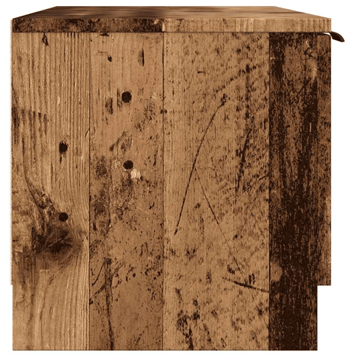 Móvel TV - Modulo de TV - Armário de TV madeira antiga 102x35x36,5 cm madeira trabalhada