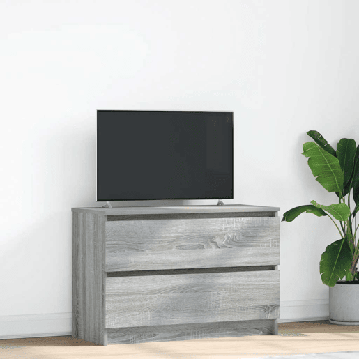 Móvel de TV - Modulo de TV - Armário de TV 80x35x54 cm derivados de madeira cinzento sonoma