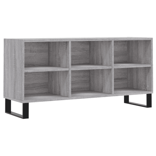 Móvel de TV - Modulo de TV - Armário de TV 103,5x30x50 cm derivados de madeira cinzento sonoma