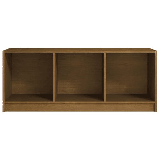 Móvel de TV - Modulo de TV - Armário de TV 104x33x41 cm pinho maciço castanho mel
