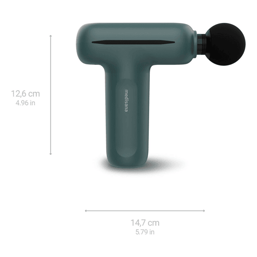 Pistola de Massagem para o Relaxamento e a Recuperação Musculares Medisana 88998 Preto Cinzento