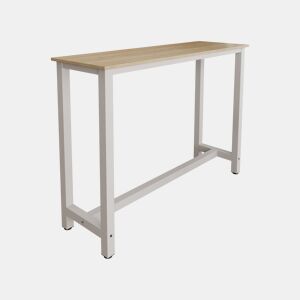 Mesa alta Cozinha Sala de jantar BrancoSonoma 140x100x40 Ani Muebles Bonitos